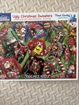 White Mountain 1118 Ugly Christmas Sweaters Jigsaw Puzzle 1000. Fixed Price $8.00.