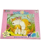 Vintage Milton Bradley Puzzle Pastel Pets Orange Tabby Cats 25 Pc. Fixed Price $21.24.