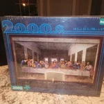 Buffalo Lynn Lupetti The Last Supper Leonardo Da Vinci Jigsaw Puzzle 2000PCS. Fixed Price $35.99.