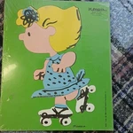 Playskool Peanuts Sally Wooden Puzzle 10 Piece 1960 Still Sealed. Fixed Price $10.90.