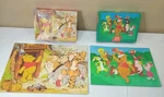 Lot Of Vtg Disney Winnie The Pooh 48 Pc 12 X 17" Complete Springbok Puzzles. Fixed Price $17.59.
