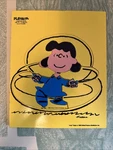 Vtg Frame Tray Puzzle Playskool Peanuts Lucy Jumping Rope Childs 230-12 1952 7. Fixed Price $17.95.