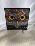 Buffalo Games Owl Eyes Jigsaw Puzzle Vivid Collection 1000 Piece. Fixed Price $17.95.