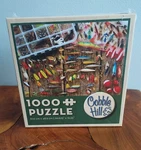 Cobble Hill 1000 Jigsaw Puzzle Fishing Lures Made Usa New Sealed. Fixed Price $26.00.
