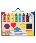 Colors & Shapes The Learning Journey And Usa Map , Life Puzzles. Fixed Price $28.88.