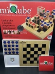 Miqube Strategic Wooden Board Game & Challenging Puzzle Mindware 2006 Open Box. Fixed Price $14.99.