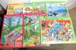 Lot 7 Vtg Patch Cardboard Tray Picture Puzzles Dinosaurs Insects Animals Dogs. Fixed Price $22.00.
