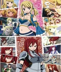 Yanoman Fairy Tail 300 Piece Puzzle Lucy Heartfilia,erza Scarlet Set New F/s. Fixed Price $85.00.