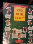 Which Golfer Did That? Jigsaw Puzzle 19" X 24" 252 Pieces & Poster New/sealed. Fixed Price $15.95.