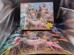 Vintage 1996 Sesame Street 24 Pc Puzzle Bert Ernie Complete Milton Bradley Farm. Fixed Price $9.72.