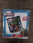Marvel Heroes "hulk Spider-man/ Wolverine" 100 Piece Puzzle. Sealed. Fixed Price $10.00.
