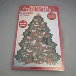 Vtg Christmas Tree Of Fx Schmid 1000 Pc 3FT Wildlife Puzzle. Fixed Price $39.99.