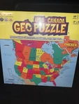 Usa & Canada Geopuzzle 69 Piece Jigsaw Geotoys Dr Smart Play Seal. Fixed Price $17.94.