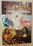 Leonardo Da Vinci (educa) -- 1000 Piece Jigsaw Puzzle 100% Complete. Fixed Price $19.79.