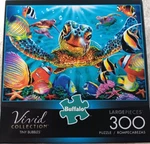 Tiny Bubbles 300 Large Piece Jigsaw Puzzle Vivid Collection By Buffalo Games. Fixed Price $8.98.