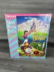 Walt Disney Beauty And The Beast Movie Poster Puzzle Sealed 300 Pieces 24"X36". Fixed Price $30.00.
