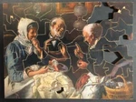 Rolling Yarn Parker Bros Climax Wooden Jigsaw Puzzle Handcut 61 Pc C1910 Box. Fixed Price $25.00.