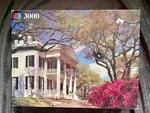 Mb Stanton Hall Vintage 3000 Piece Puzzle - Milton Bradley Natchez Ms Sealed. Fixed Price $17.99.