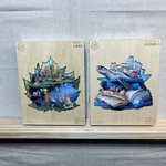 Creative Wooden Puzzles- Knight Lake -turtle Story Two A3. Fixed Price $12.30.