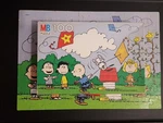 Vintage 1965 Mb Puzzle Peanuts 100 Pieces Snoopy Charlie Brown Flying Kite. Fixed Price $15.00.