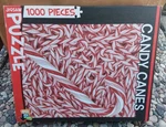 Candy Canes Challenge Jigsaw Puzzle 1000PC Go Games. Fixed Price $22.00.