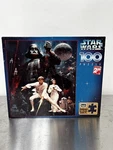 Vintage Star Wars 100 Piece Puzzle 1996 Rose Luke Leia Darth Vader Sealed. Fixed Price $7.50.
