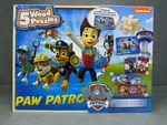 Nickelodeon Paw Patrol 5 Wood Puzzle Pack By Cardinal Games. Fixed Price $19.95.