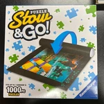 Ravensburger Puzzle Stow & Go 1000PC Jigsaw Storage Mat Roll Up New Sealed 17960. Fixed Price $9.99.