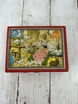 Vintage German Fairy Tale Red Riding Hood Puzzle Toy Multi Side Wooden Blocks. Fixed Price $22.39.