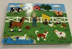 Melissa & Doug Old Macdonald's Farm Sound Puzzle 8 Pieces Ages 2+ Complete Works. Fixed Price $12.00.