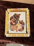 Four Vintage Playskool Golden Press Frame Tray Puzzles Original Box 1950S. Fixed Price $29.75.