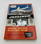 Milton Bradley Jetliner Aa Puzzle 1959 #4935 - 8 Nib Sealed 100+ Pieces. Fixed Price $39.95.