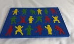 Vintage Lauri Crepe Foam Rubber Picture Puzzle 18 Children Silhouettes Kids 2120. Fixed Price $15.99.