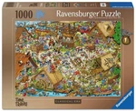 New Ravensburger 01166 Time Travel 1: Classical Era Ray's Comics 1000 Pc Puzzle. Fixed Price $32.95.