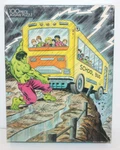 Nib Nos 1988 The Incredible Hulk Saves School Bus 100 Pc Puzzle Rainbow 75913-2. Fixed Price $29.99.