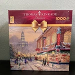 Thomas Kinkade Christmas Wish Lionel Train 1000 Piece Ceaco Puzzle Brand New. Fixed Price $15.00.