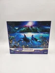Mega Jigsaw Deluxe Puzzle Christian Riese Lassen Orca's 1500 Piece New Sealed. Fixed Price $39.00.