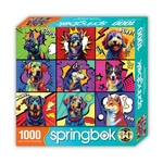 Pop Art Pups 1000 Piece Jigsaw Puzzle Springbok New. Fixed Price $31.99.
