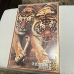 Bengal Tigers Puzzle 2000 Piece Fx Schmid West Germany 1980'S 36X25 New Sealed. Fixed Price $22.99.