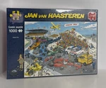 Jumbo Grand Prix Jan Van Haasteren 1000 Piece Jigsaw Puzzle Nib Cartoon. Fixed Price $27.99.