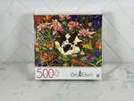 Milton Bradley Easter Garden Bunnies 500-PIECE 24 X18 Big Ben Puzzle New. Fixed Price $9.99.