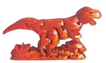 Chh Games 2D Wooden Puzzle Tyrannosaurus T-rex. Fixed Price $18.99.