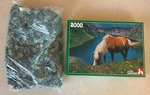 Horse Mountain (nathan) -- 2000 Piece Jigsaw Puzzle Sealed Bag. Fixed Price $39.99.
