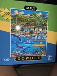 Maui Dowdle Of Lahaina , -puzzles 500 Pieces. Fixed Price $19.99.
