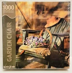Springbok "garden Chair" 1000 Piece Puzzle Basket Flowers Hat Gloves New.. Fixed Price $12.95.