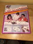Vtg 1981 Leisure Learning Mr. Supermind Geometric Pattern Blocks & Design Cards. Fixed Price $14.99.