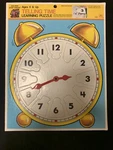 Vintage 1985 Golden Step Ahead Telling Time Clock Puzzle 4736 Ages & Up !!!!. Fixed Price $10.00.