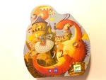 Djeco 54 Piece Vaillant And The Dragon Children's Jigsaw Puzzle - Very Good. Fixed Price $22.99.