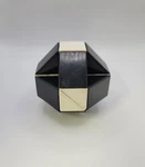 Vintage Rubiks Twist 1980S Magic Snake Puzzle, Black And White. Fixed Price $13.99.