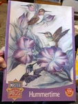 Masterpieces "hummertime" Hummingbirds 550-PIECE Jigsaw Puzzle Pre-owned. Fixed Price $14.00.